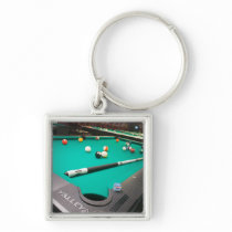 Pool Table Keychain