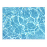 Pool Water Postcard