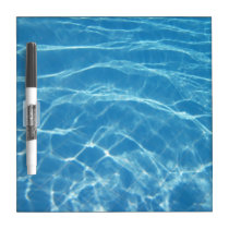 Pool Water with Tiles Dry Erase Whiteboards