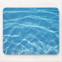 Pool Water with Tiles Mouse Pad