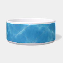 Pool Water with Tiles Pet Food Bowls