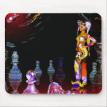 Pool Wine Casino Surreal prints art surreal Mousepad