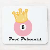 PoolChick Pool Princess Mouse Pads