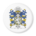Poole Family Crest magnets