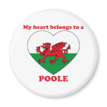 Poole Refrigerator Magnet