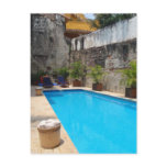 Poolside in Colombia Postcard Poolside in Colombia Postcard