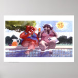 Poolside Print