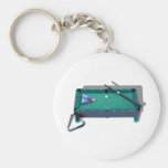PoolTable042509shadows Keychains
