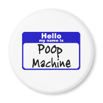 poop3 refrigerator magnet