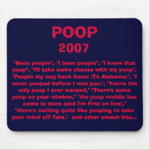 POOP, 2007, mousepads
