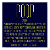 POOP, 2007, posters by Gasdark POOP, 2007, posters