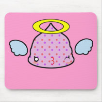 Poop Angel mousepads by kawaii Poop Angel mousepads