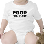 poop factory baby bodysuits