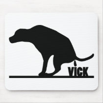 Poop on VIck Mouse Pad