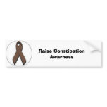 poop, Raise Constipation Awarness Bumper Stickers