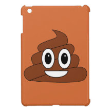 Poop smiley iPad mini cover