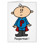 Pooperman Baby Greeting Cards