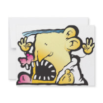 Poopie Head Personalized Invitation