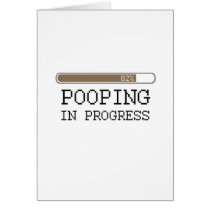 Pooping in progress baby t-shirt cards