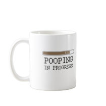 Pooping in progress baby t-shirt coffee mugs