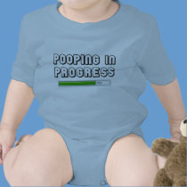 Pooping in Progress t-shirts