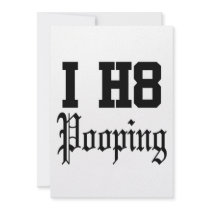 pooping invitations