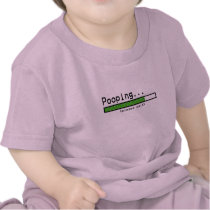 Pooping... Please wait Tee Shirt