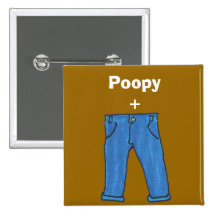 Poopy pants button