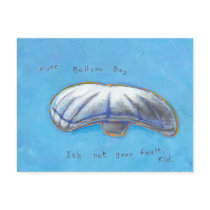 Poor Balloon Boy - Heene family hoax ART postcards