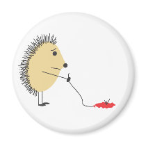 Poor Little Hedgehog Magnet