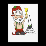 Poor Santa postcards
