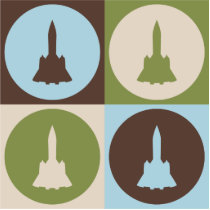 Pop Art Aerospace Engineering photo sculptures