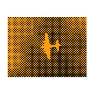 Pop Art Airplane Postcard postcard