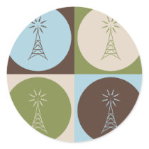 Pop Art Amateur Radio Stickers