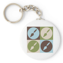 Pop Art Archaeology Keychain