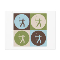 Pop Art Archery postcards by busybrain Pop Art Archery postcards