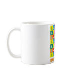Pop Art Badminton Mugs