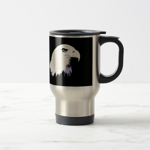 Pop Art Bald Eagle Mug