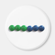 Pop Art Balls Refrigerator Magnets