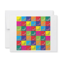 Pop Art Banana Personalized Invites