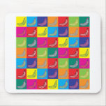 Pop Art Banana Mouse Pad