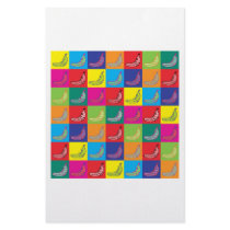 Pop Art Banana stationery by foodtshirts Pop Art Banana stationery