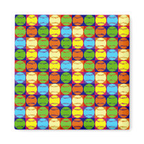 Pop Art Baseballs Pattern Refrigerator Magnets