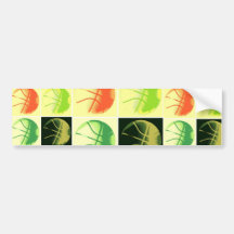 Pop Art Basketball Bumper Stickers