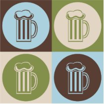 Pop Art Beer photo sculptures by busybrain Pop Art Beer photo sculptures