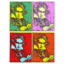 Pop-art Beethoven Full Color Flyer