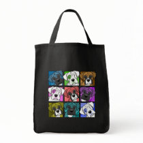Pop Art Boxer Tote Bag