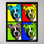 Pop Art Boxer Poster