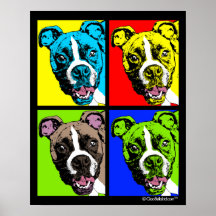 Pop Art Boxer Poster