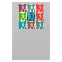 Pop Art Boxers Custom Stationery